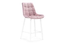 Барный стул Алст розовый / белый (50x56x100)
